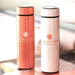 Mauna Kea Stainless Bottle Set, White (Brand New)